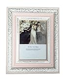 Lilian PC Polymer Environmental Exquisite Desktop Picture Frames, Pink, 8