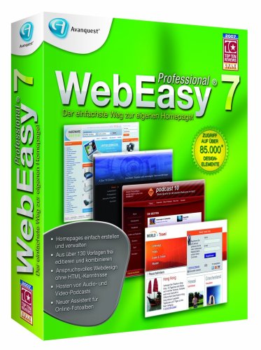 Preisvergleich Produktbild WebEasy 7 Professional
