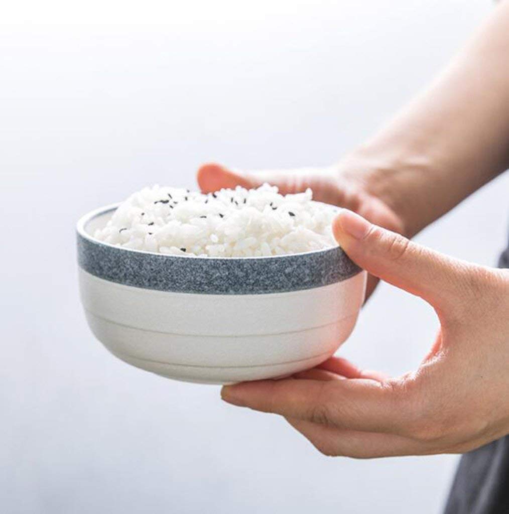 Bols en céramique, Style Vaisselle Bol en céramique Vintage Ménage Bol à Riz Shengmi Bol à Soupe Créativité Personnalité Bol Mangez Un Petit Bol 14x6cm (Couleur: 14x6cm)
