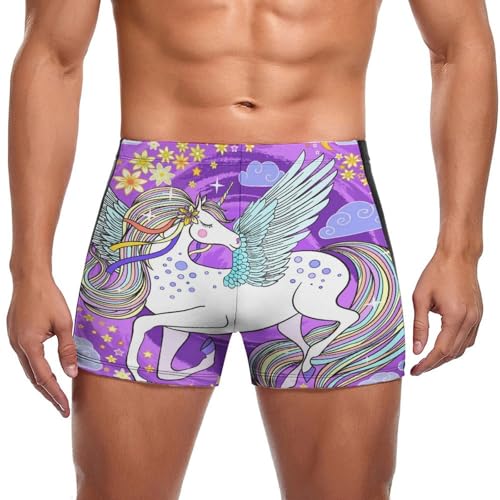Slip short de bain homme pour la natation et la plage