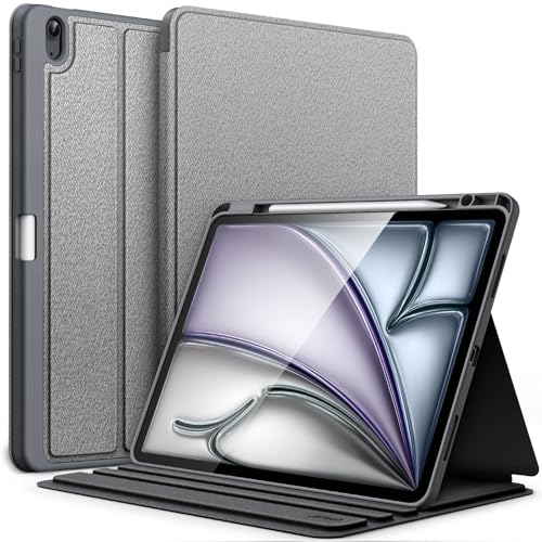 Image of JETech Folio Case for iPad Air 13 inch M4 /M3 /M2, Space Gray