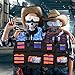 POKONBOY 2 Sets Tactical Vest Kits Compatible with Nerf Guns N-Strike Elite Series