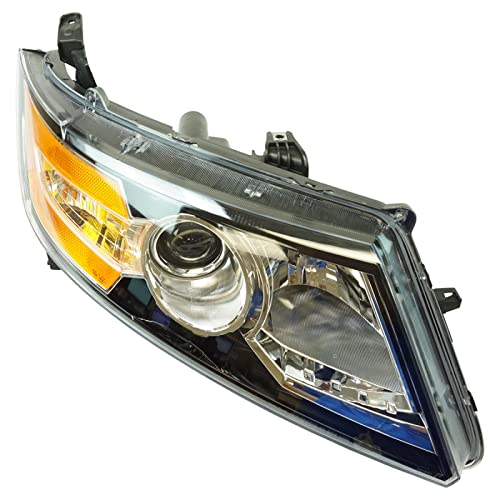 Image of TRQ Passenger Side Headlight Assembly Halogen Compatible with 2014-2017 Honda Odyssey HO2503154