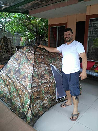 Carpa para Camping Camuflaje 4 Personas Pop Up Fácil Montaje miniatura 7