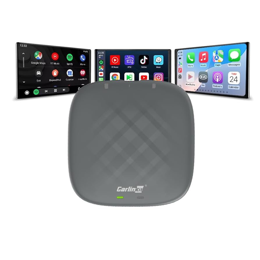 【週末限定値下げ】　CarlinKit V3 CarPlay AI Box Amazon.com: Wireless CarPlay Adapter CarlinKit 3 in 1 Ai Box