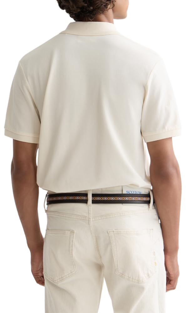 Scotch & Soda Logo Polo Shirt Uomo