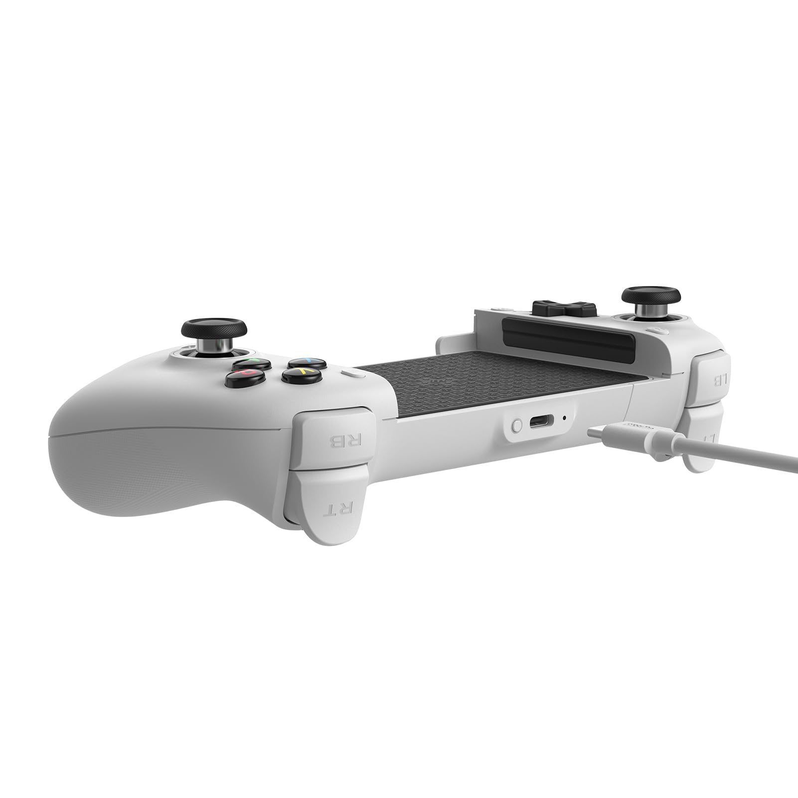 8Bitdo Ultimate Mobile Gaming Controller for iPhone, Apple, Android & Xbox Cloud Gaming, Bluetooth Gamepad with Hall Effect Joysticks, 2 Pro Back Buttons, Officially Licensed (White)
