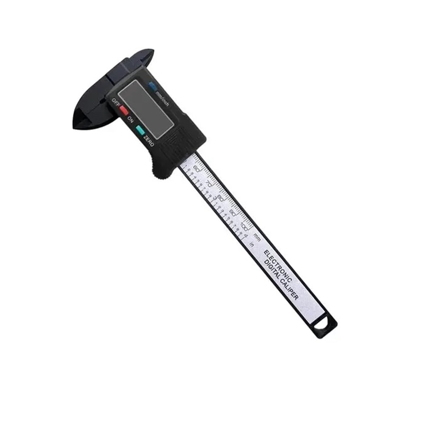 Micrometer, 150mm/100mm Digital Caliper, Carbon Fiber Electronic Vernier with LCD, Precision Measuring Tool/Micrometer Ruler(100mm)
