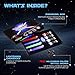 Lightsaber Chopsticks | Star Wars Gifts and Toys for Kids | LED Light Up Reusable Dishwasher Safe Chopstick | Fun Kitchen and Sushi Accessories | Chop Sticks Light Saber | 4 PAIRS & FREE BOTTLE OPENER