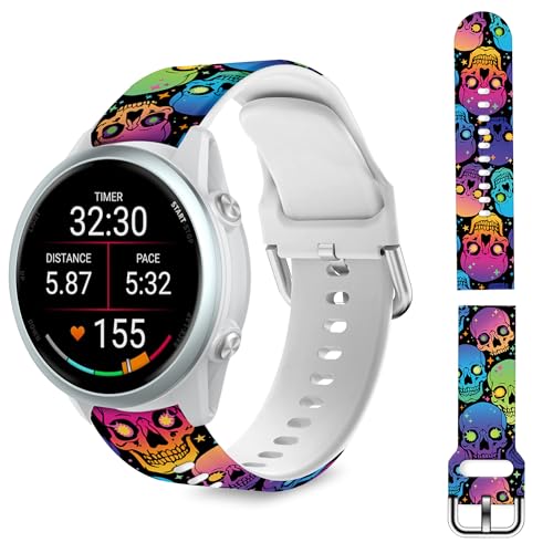 TopPerfekt 18mmoh Garmin Forerunner 265S/255S/Venu 3S/2S/Vivoactive 4S/Vivomove 3SΉ NCbN[X\tgVRXgbvuXbg jp X}[gEHb`p 