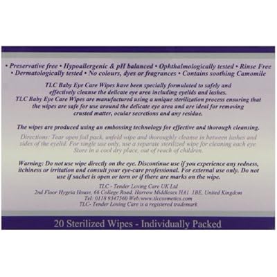 tlc eye care wipes