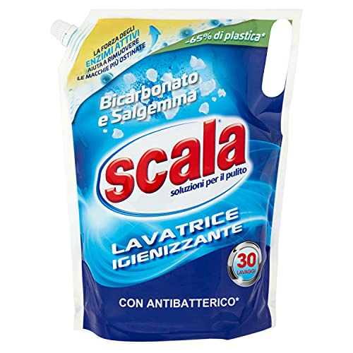 scala FlĂĽssigwaschmittel fĂĽr Waschmaschine Bicarbonat und Salz, 1,5 l