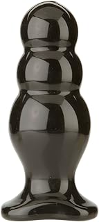 Doc Johnson Titanmen - Master Tool #4 - Triple Ripple Plug - 6.6 in. Long and 2.6 in. Wide - Prostate Stimulating Anal Toy - Butt Plug