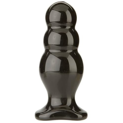Doc Johnson Titanmen - Master Tool #4 - Triple Ripple Plug - 6.6 in. Long and 2.6 in. Wide - Prostate Stimulating Anal Toy - Butt Plug