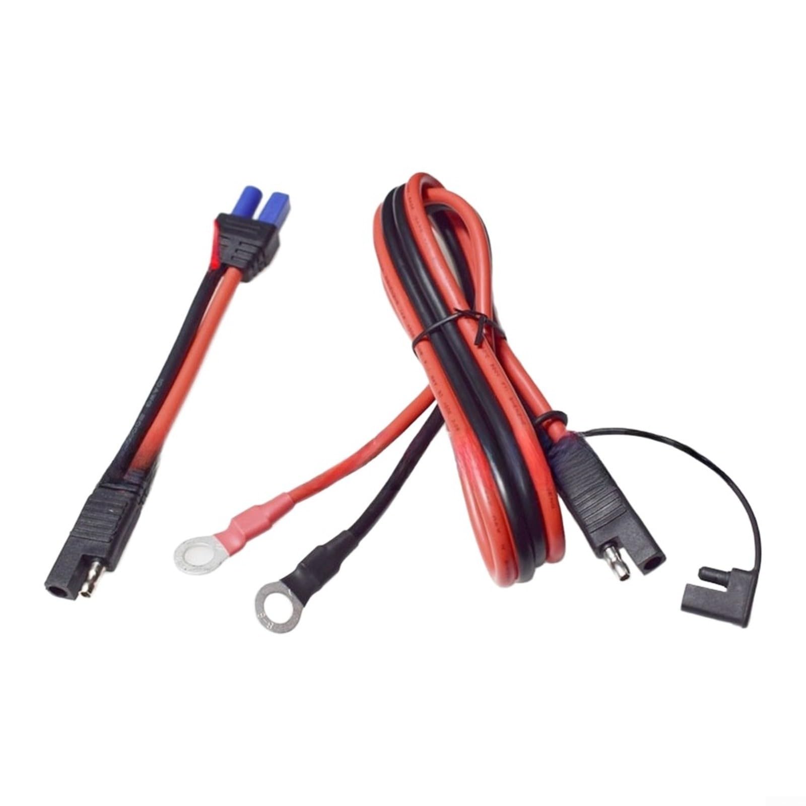 Cable de junta tórica y adaptador EC5 a SAE en silicona de alta resistencia