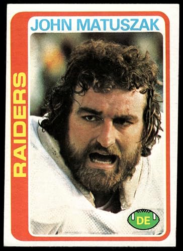 1978 Topps #439 John Matuszak Oakland Raiders (Football Card) VG/EX Raiders Tampa