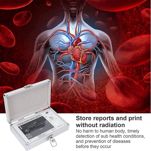 Analizador corporal de salud cuántica y escáner multifuncional con visualización dinámica en 3D 3