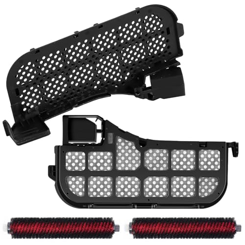 2 Pièces Filtres pour Roborock S8 Pro Ultra, en Plastique, avec 2 Brosses de Nettoyage, Remplacement de Accessoires pour Roborock, pour le Nettoyage de la Maison, de L'hôtel et du Bureau