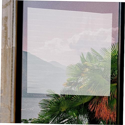 Película de privacidad Frosted para ventana 100x45 cm miniatura 2