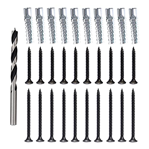 FIREFLYWEB Screw Door Security Hardware Reinforcement Jamb Repair Kit - Terrific Solution for...