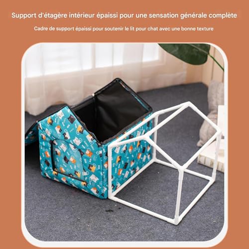 Maison portable pour chat et chien idéale salon et terrasse - 8