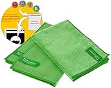 Jemako 3er Set GRÜN - Profituch 40 x 45 cm + 2 x Trockentuch klein 40 x 45 cm