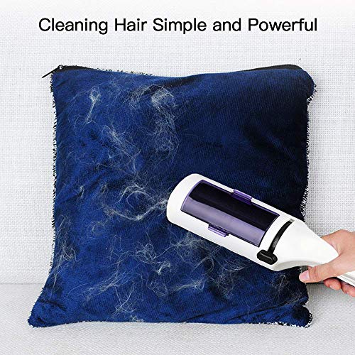 Lint Brush for Clothes Brush with Handle Lint Remover Reusable Pet Hair Fur Remover for Furniture Dog Cat Hair Remover Couch Carpet Bed Car Seat Dust Removal Tool Travel Size