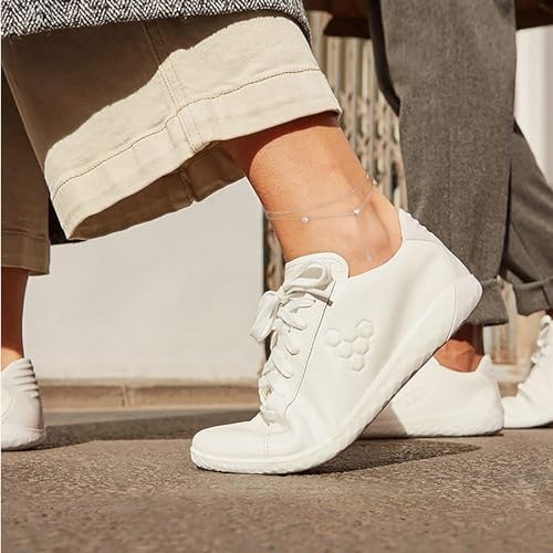 Image of S925 Ankle Bracelet for Women Heart Multilayer Anklets Dainty Beaded Chain Adjustable 9+1 Summer Cute Beach Foot Jewelry