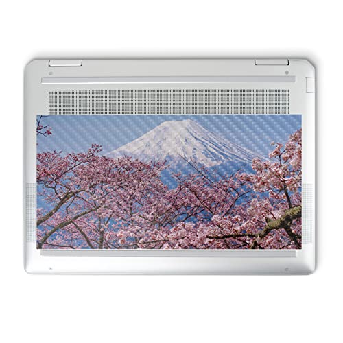 Image of MightySkins Carbon Fiber Skin Compatible with HP Spectre x360 14 inch (2022) Full Wrap Kit - Fuji | Protective, Durable Textured Carbon Fiber Finish | Easy to Apply | Made in The USA