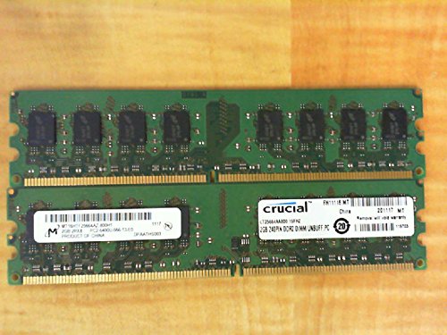 MICRON MT16HTF25664AZ-800H1 2GB DESKTOP DIMM DDR2 PC6400(800