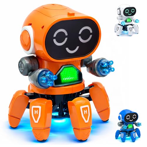 VGRASSP Bot Robot Pioneer Colorful Lights and Music All Direction...