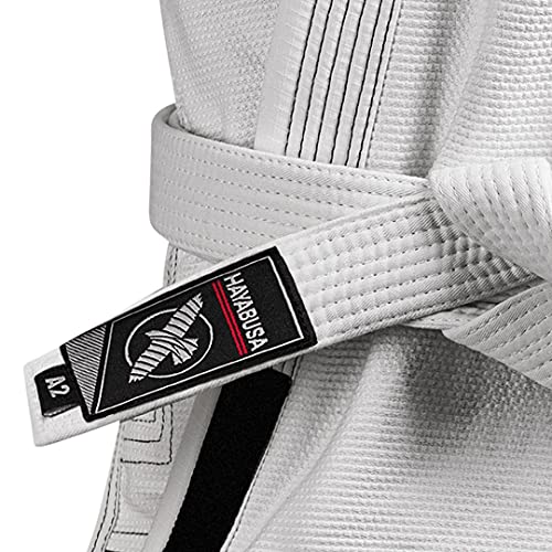 Hayabusa 2.0 Adult Bjj Belt - White, A2 #TOP1