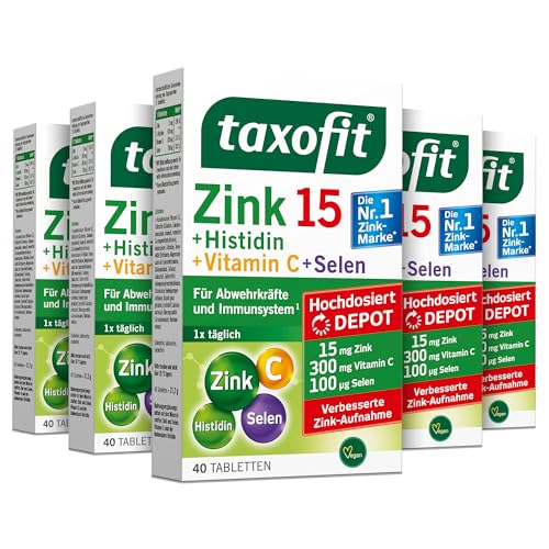 taxofit Zink+Histidin+Selen Dep.Tab 40St