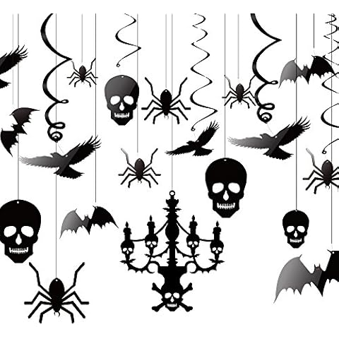 Décorations Halloween KUUQA 20 Pcs Cover