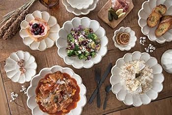 【リンカ プレート】21cm ５枚セット 美濃焼 カネコ小兵製陶所 Amazon.co.jp: 美濃焼 カネコ小兵製陶所 リンカ (輪花) 21cm