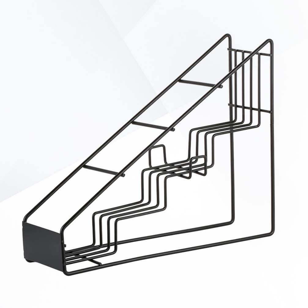 Tomaibaby Edelstahl Sirupregal 4 Fach Stufenregal Für Küchen Und Cafés Sirup Flaschen Organizer Und Präsentationsständer Für Kaffee Sirup Und Dressingflaschen Platzsparend Und Leicht Zugänglich