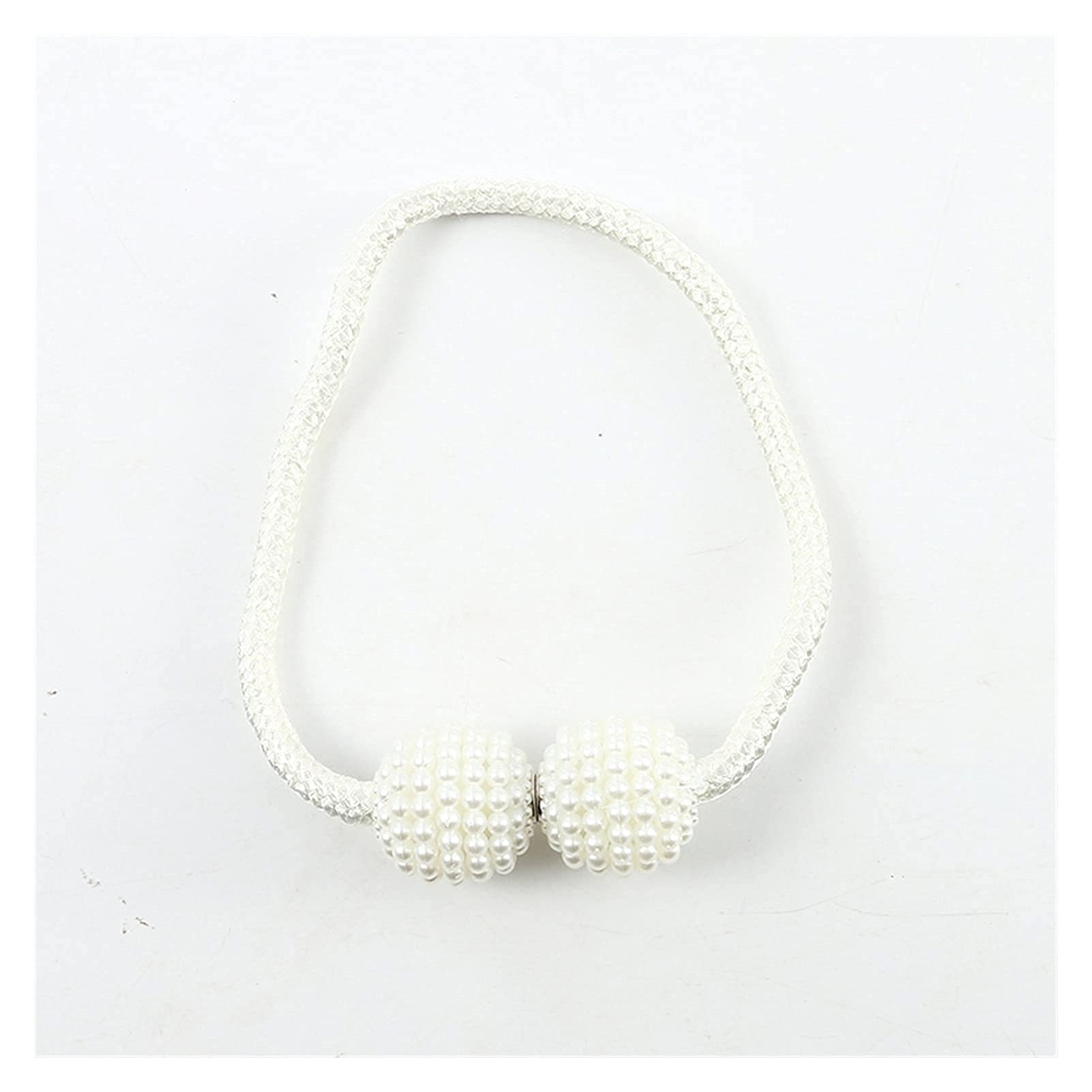 Rideau 2 Pcs Magnétique Rideau Clip Rideau Embrasse Boucle Clips Suspendu Boule Boucle Cravate Arrière Rideau Accessoires Décor À La Maison