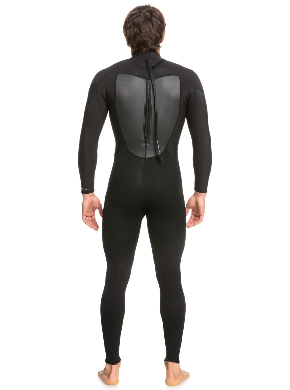 Quiksilver Prologue - Traje de Neopreno Plano con Cremallera Trasera de 3 mm para Hombre, Color Negro, Capas térmicas de Calor