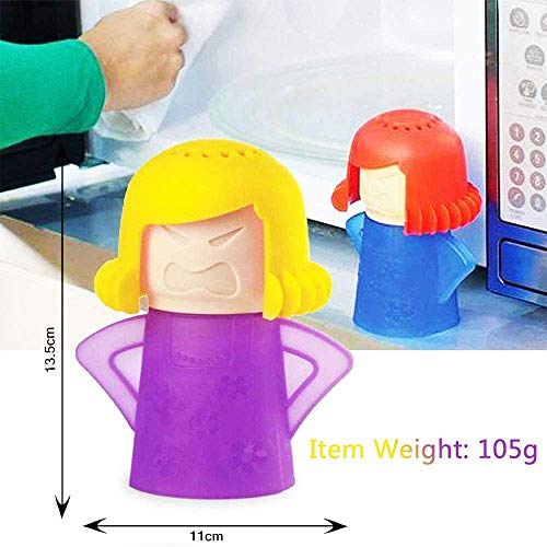 4 STKS Koelkast Cleaner, Magnetron Stoomreiniger, Boze Moeder Magnetron Cleaner, Cool Mama Koelkast Deodoriser voor… - Image 6