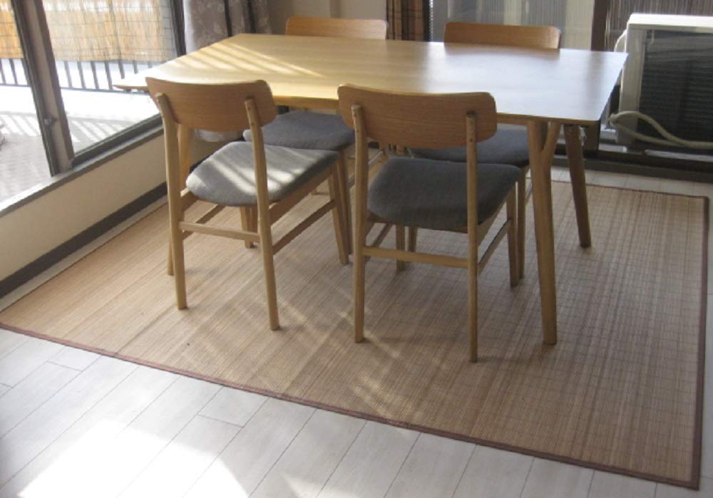 Amazon | 竹敷物 約W180×H220cm 竹ラグ 竹マット 竹すだれ 竹製品