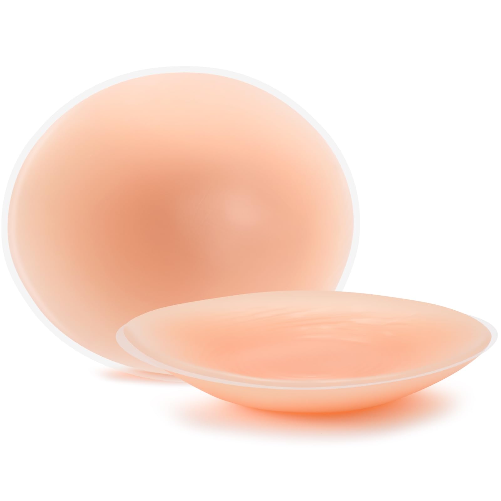 - ENVY BODY SHOP Post-Lumpectomy Breast Pads – Polyurethane Enhancer Shells for Asymmetry, Natural-Feel Bra Inserts