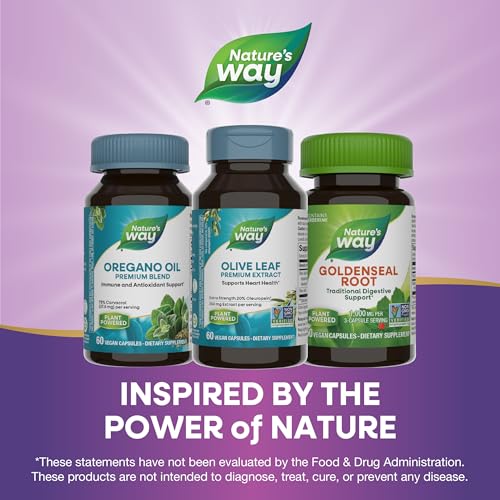 Nature's Way Olive Leaf, Premium Extract, Supports Heart Health*, 60 ct - image 7