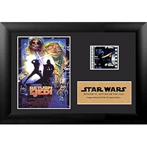 Star Wars Episode VI Return of the Jedi Authentic 35mm Film Cell Special Edition Display 7×5