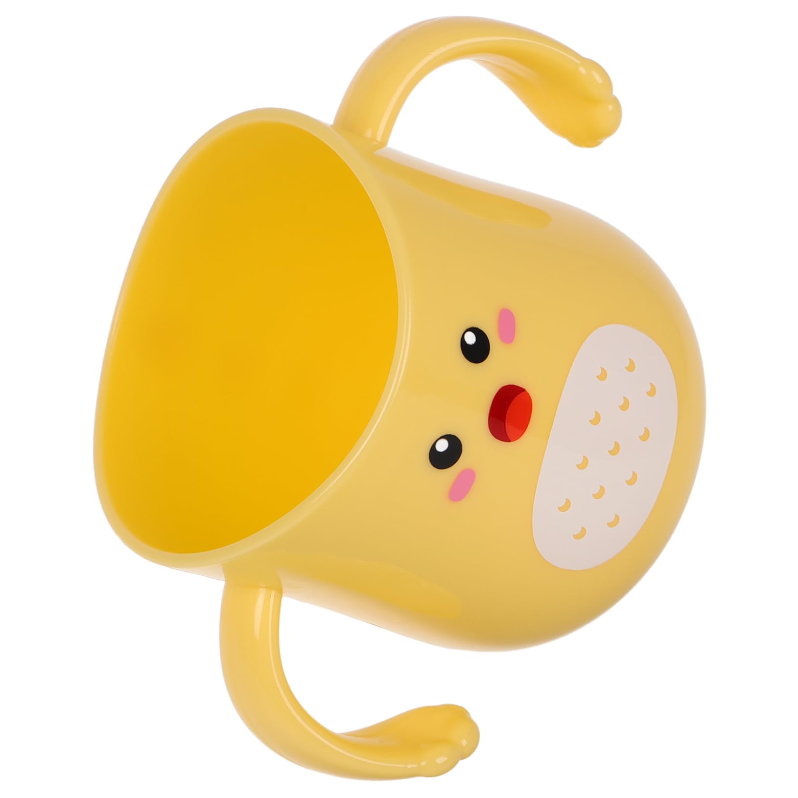 CIMAXIC Impactresistant Boys and Girls Toothbrush Mug Double Handles Cartoon Toothbrush Holder for Boys Girls Bathroom Travel