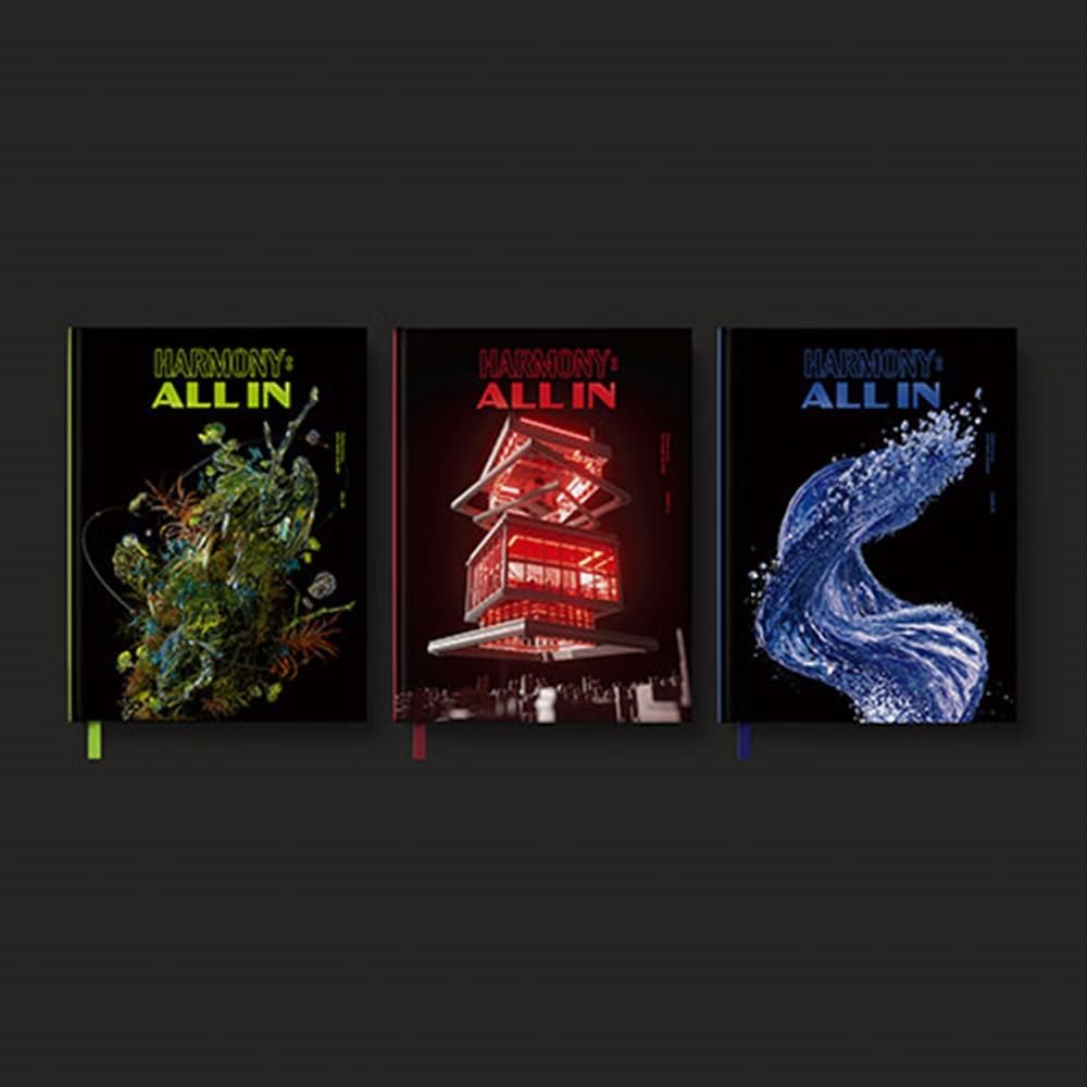 P1Harmony P1Harmony - HARMONY All In 6th Mini Album CD + Folded Poster Korean Version BUMP IN Ver. / CD Only, No Poster