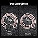 Linsoul KZ ZSN Pro Dual Driver 1BA+1DD Hybrid Metal Earphones HiFi in-Ear Monitor with Detachable Recessed 2Pin Cable, Zin Alloy Panel (with Mic, Black)