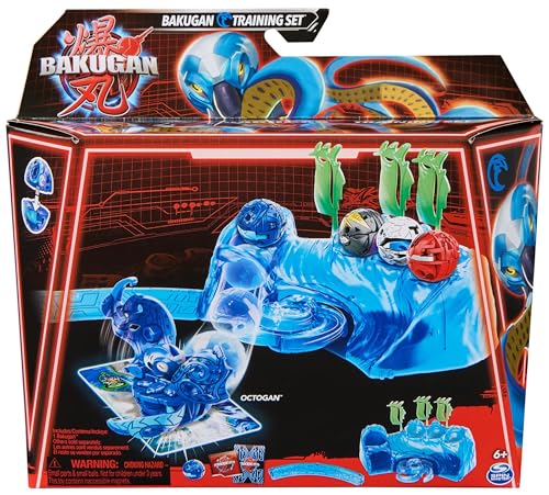 BAKUGAN 3.0 - COFFRET ENTRAINEMENT - 1 Zone D’Entraînement Avec Obstacles, 1 bille Bakugan, 1 Connecteur Et 2 Cartes - Collection Bakugan Jouet - Jouet Enfant 6 Ans Et + Modèle Aléatoire
