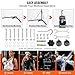 VEVOR Punching Bag Stand, Steel Heavy Duty Workout Training Equipment, Adjustable Height Boxing Punching Stand with Weighted Base, Holds Up to 143 lbs, Freestanding Sandbag Rack for Home Gym Fitness