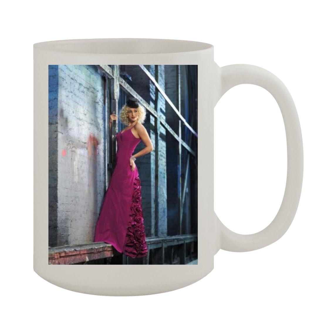 Ali Bastian - 15oz White Ceramic Coffee Mug SRS #PDI378097