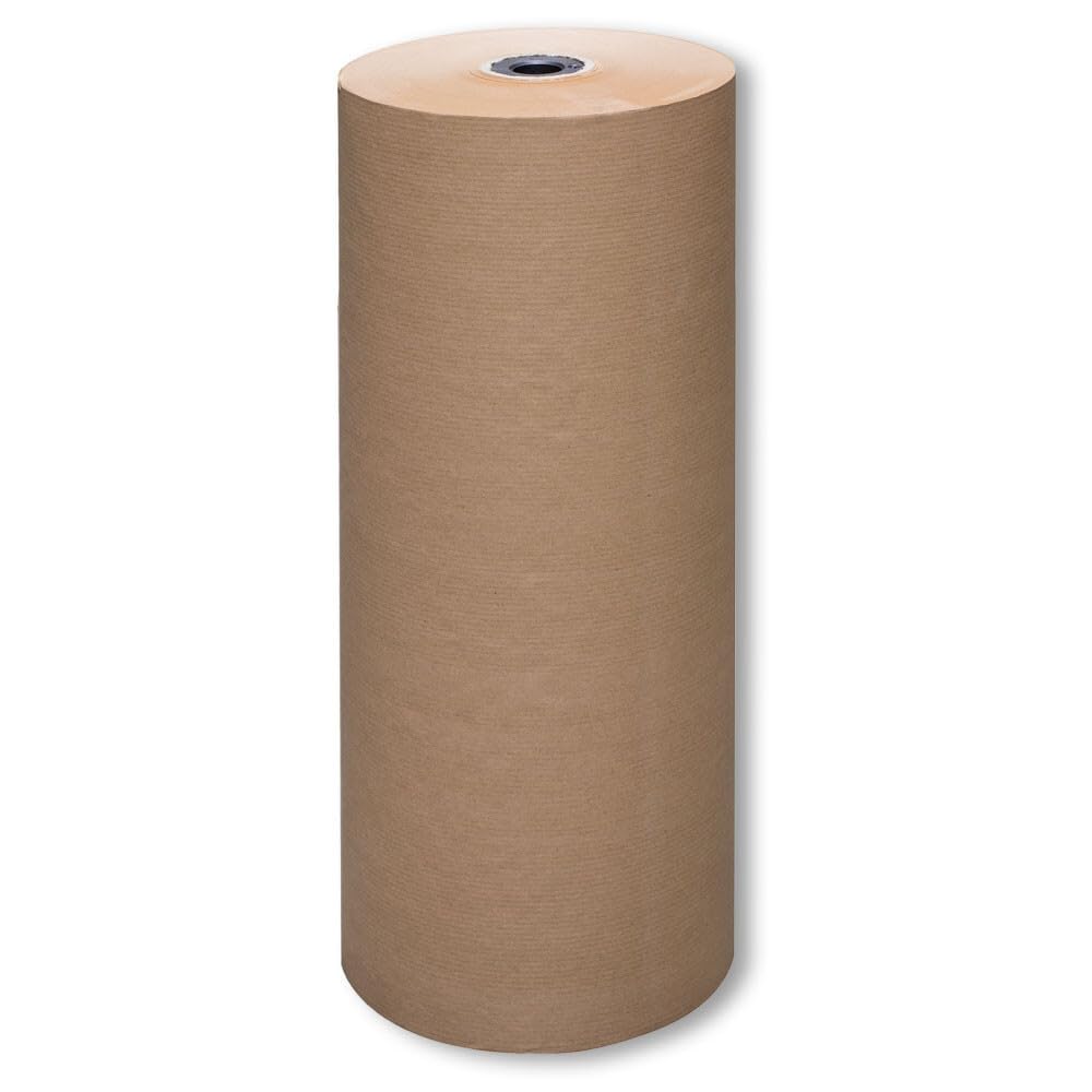 Geschenkpapier, Packpapier, Kraftpapier, Braun, 70 cm x 250 m, 1 Rolle(n)
